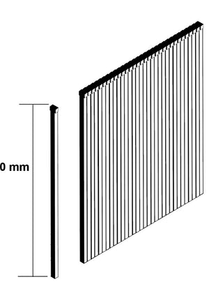 Makita Stauchkopfnagel Brads 40mm 5000 Stück galvanisiert ( F-31931 ) für Makita Nagler DBN500/AF505/AF506 - Toolbrothers