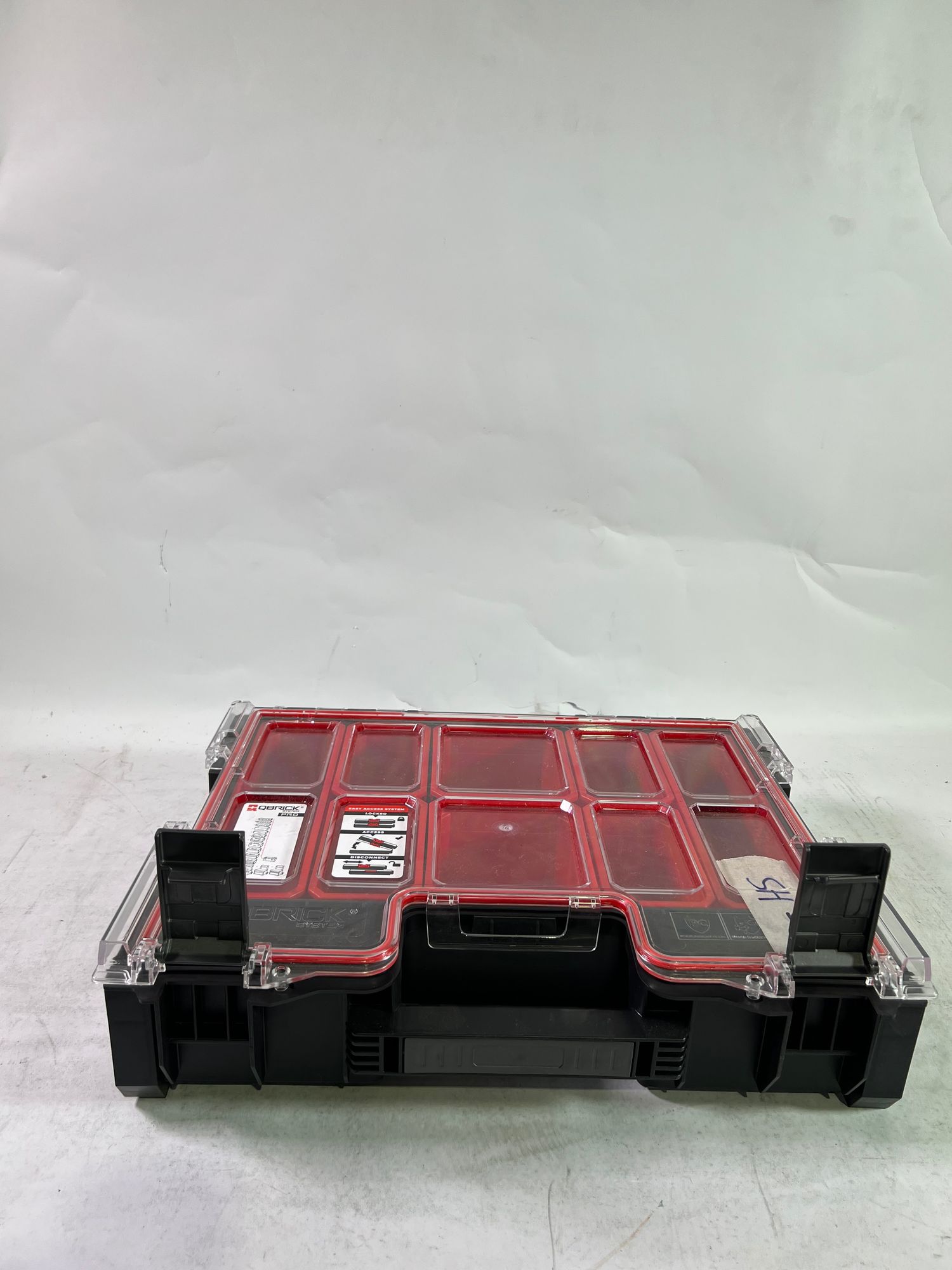 Qbrick System PRO 300 Organizer 452 x 358 x 110 mm 9 l stapelbar IP54 Beschaedigt 1 - toolbrothers