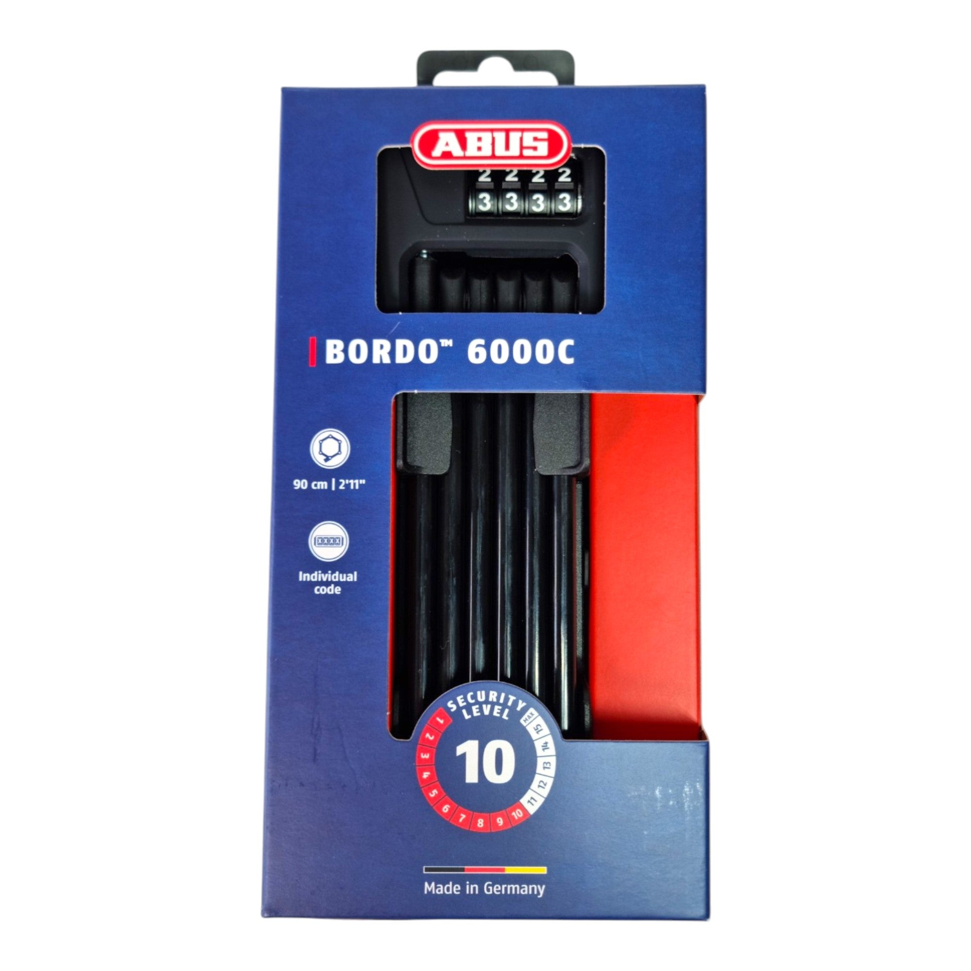 ABUS 67599 Faltschloss Bordo Combo 6000C 90 SH 4 - toolbrothers