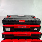 Qbrick System ONE Drawer 3 Toolbox 2 0 Werkzeugbox 587 x 380 x 340 mm 27 l mit drei Schubladen Gebraucht 0 - toolbrothers