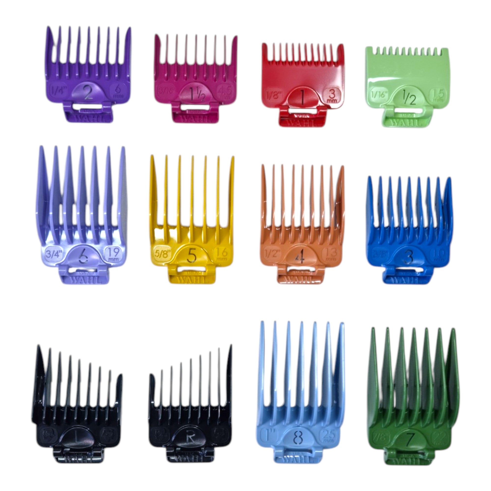 Wahl Color Pro Plus Haarschneidemaschine 0 8 28 mm 20104 0460 10x Kammaufsatz 4 - toolbrothers