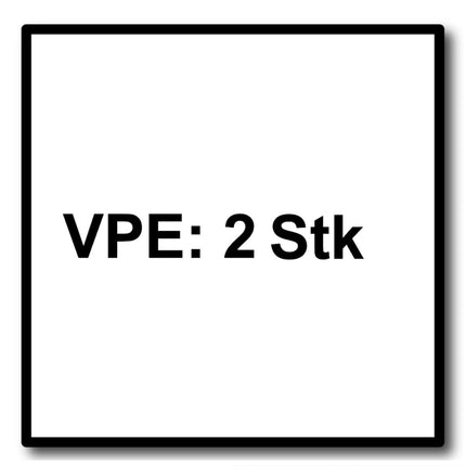 Festool HM 75/4,5/2 Building Materials Abrasive Materials Stichsägeblatt 75 mm 2 Stk. ( 2x 204343 ) gips- und zementgebundene Span- und Faserplatten - Toolbrothers
