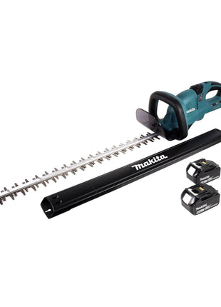 Makita DUH 651 T Akku Heckenschere 36V (2x18V) 65cm XPT Silent mit 2x 5,0 Ah Akku ohne Ladegerät - Toolbrothers