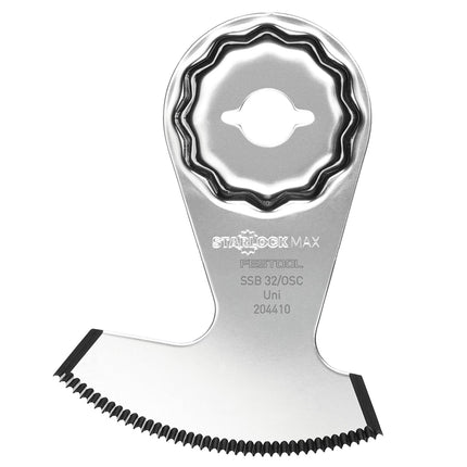 Festool SSB 32/OSC Lame de scie segmentée Starlock Max ( 204410 ) pour l'enlèvement de fenêtres