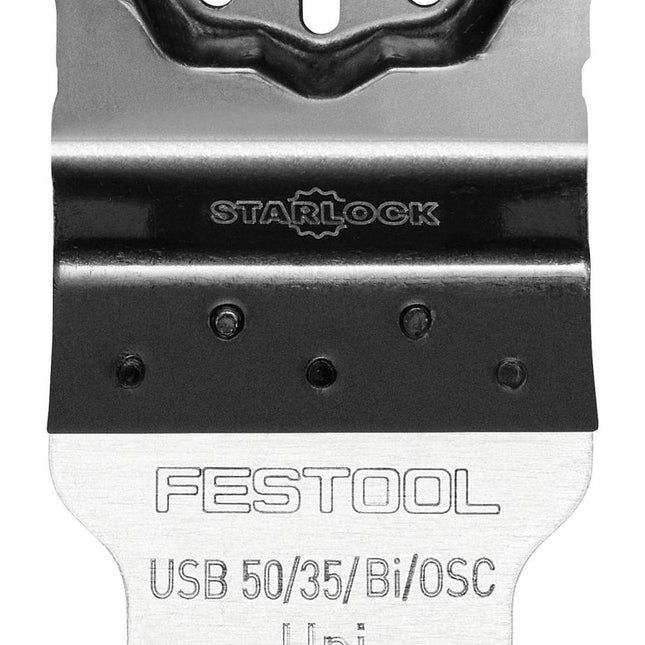 Festool USB 50/35/Bi/OSC/5 Lame de scie universelle Starlock ( 203338 ) Bi-métal