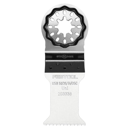 Festool USB 50/35/Bi/OSC/5 Lame de scie universelle Starlock ( 203338 ) Bi-métal