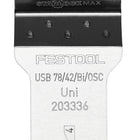 Festool USB 78/42/Bi/OSC/5 Lame de scie universelle Starlock MAX ( 203336 ) Bi-métal