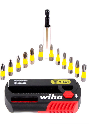 Wiha SB 7947Y-904 FlipSelector ( 41827 ) Y-Bit 25 mm Phillips, Pozidriv, TORX® 13-tlg. 1/4" - Toolbrothers