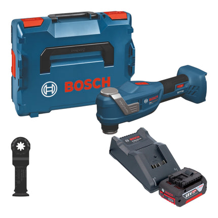 Bosch GOP 18V 30 Akku Multifunktionswerkzeug 18 V Starlock Plus Brushless 1x Akku 4 0 Ah Ladegeraet L Boxx 0 - toolbrothers