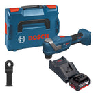 Bosch GOP 18V 30 Akku Multifunktionswerkzeug 18 V Starlock Plus Brushless 1x Akku 5 0 Ah Ladegeraet L Boxx 0 - toolbrothers