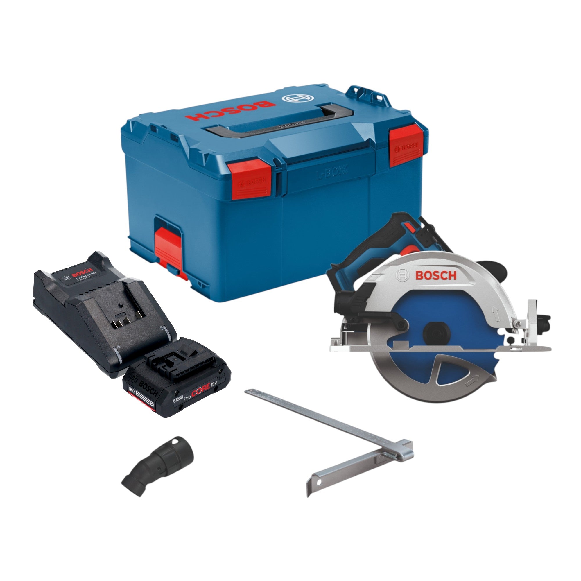 Bosch GKS 18V 68 2 Akku Kreissaege 18 V 190 mm Brushless 1x ProCORE Akku 4 0 Ah Ladegeraet L Boxx 0 - toolbrothers