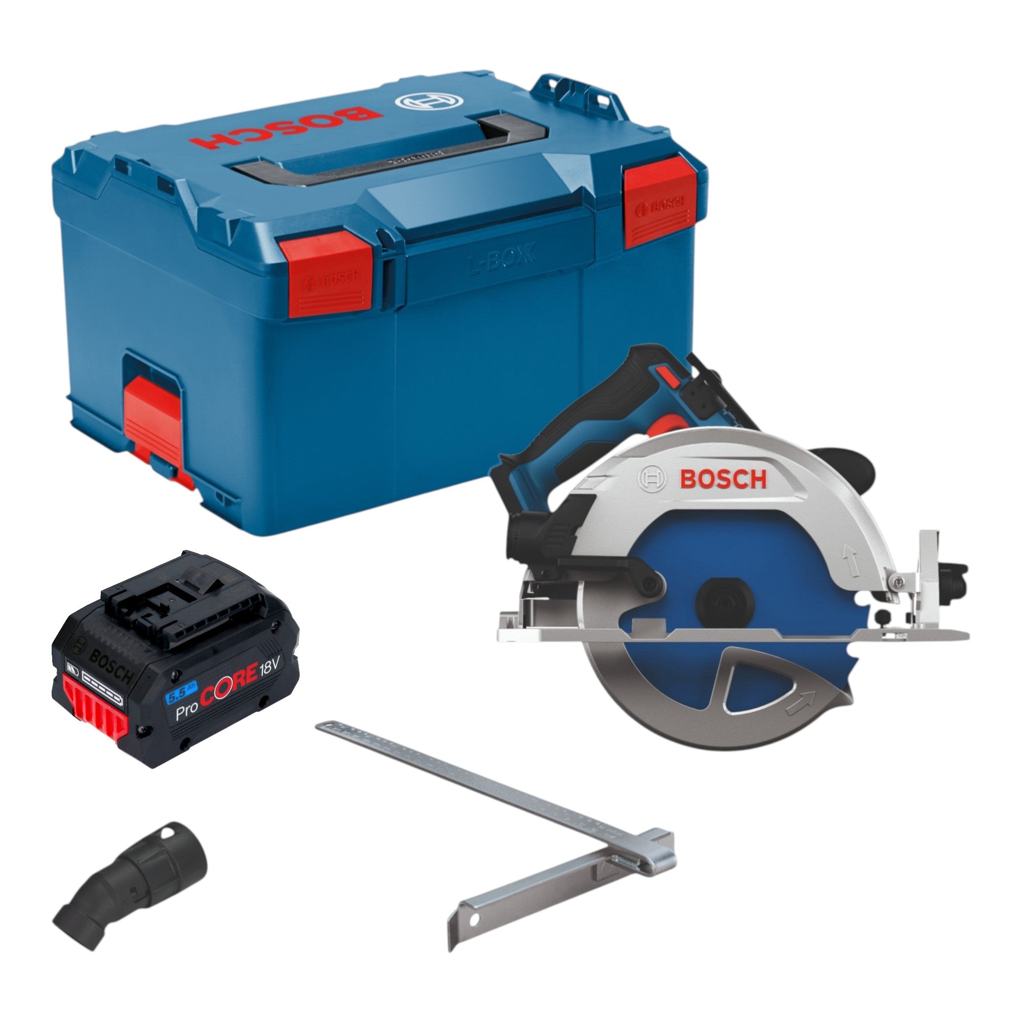 Bosch GKS 18V 68 2 Akku Kreissaege 18 V 190 mm Brushless 1x ProCORE Akku 5 5 Ah L Boxx ohne Ladegeraet 0 - toolbrothers