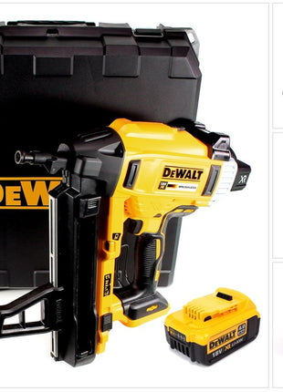 DeWalt DCN 890 NT Akku Nagler 18 V Li-Ion Brushless im Koffer + 1 x 4,0 Ah Akku - ohne Ladegerät - Toolbrothers