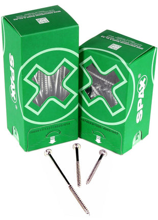 SPAX HI.FORCE Tellerkopfschraube 6,0 x 80 mm 200 Stk. ( 2x 0251010600805 ) Vollgewinde Torx T-STAR plus T30 4CUT WIROX - Toolbrothers