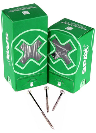 SPAX HI.FORCE Tellerkopfschraube 6,0 x 140 mm 200 Stk. ( 2x 0251010601405 ) Teilgewinde Torx T-STAR plus T30 4CUT WIROX - Toolbrothers