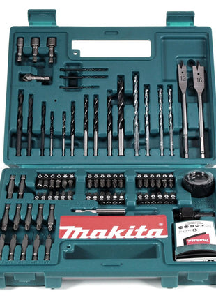 DeWalt DCD 785 P2 Akku Schlagbohrschrauber 18V 60Nm + 2x Akku 5,0 Ah + Ladegerät + Makita Bit & Bohrer-Set im TSTAK Koffer - Toolbrothers