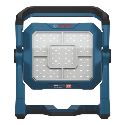 Bosch GLI 18V 5000 Akku Bauleuchte 18 V 5000 lm 1x Akku 5 0 Ah Ladegeraet 1 - toolbrothers