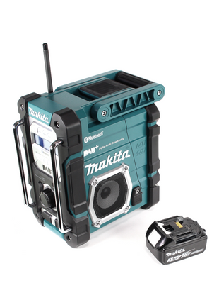 Makita DMR 112 F1 Akku Baustellen Radio 7,2 - 18V Bluetooth DAB+ + 1x 3,0Ah Akku - ohne Ladegerät - Toolbrothers