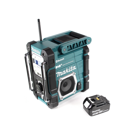 Makita DMR 112 F1 Akku Baustellen Radio 7,2 - 18V Bluetooth DAB+ + 1x 3,0Ah Akku - ohne Ladegerät - Toolbrothers