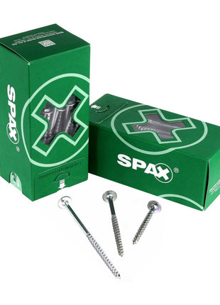 SPAX HI.FORCE Tellerkopfschraube 8,0 x 140 mm 250 Stk. ( 5x 0251010801405 ) Teilgewinde Torx T-STAR plus T40 4CUT WIROX - Toolbrothers