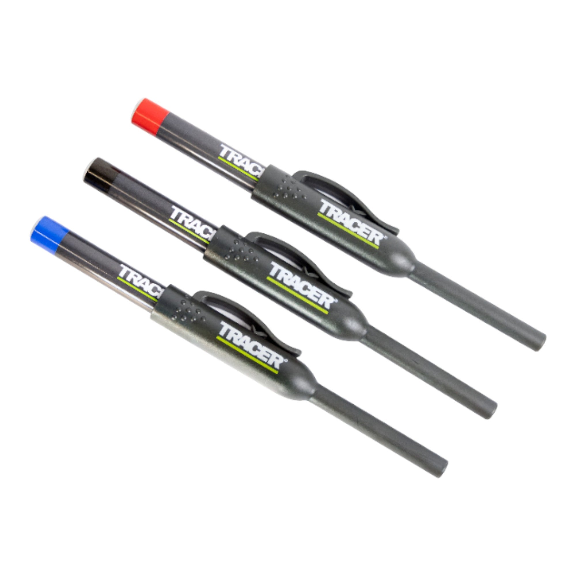 TRACER Marker Set 3 teilig Schwarz Blau Rot ALNPK3  1 - toolbrothers
