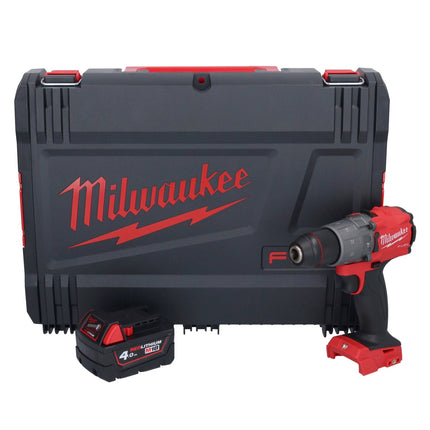 Milwaukee M18 FPD2-401X Akku Schlagbohrschrauber 18 V 135 Nm Brushless + 1x Akku 4,0 Ah + HD-Box - ohne Ladegerät - Toolbrothers