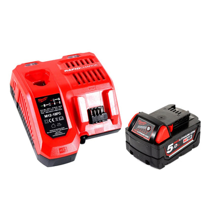 Milwaukee M18 TAL-501C Akku Baustrahler 18 V Lampe + 1x Akku 5,0 Ah + Ladegerät - Toolbrothers