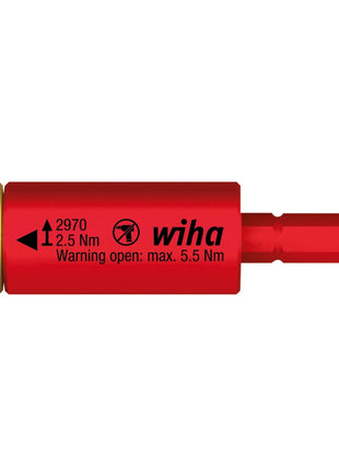 Wiha Drehmoment Easy Torque Adapter 2,5 Nm für slimBits ( 41343 ) - Toolbrothers