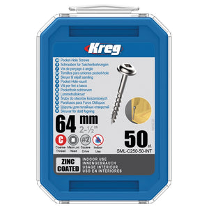 KREG Vis à tête cylindrique bombée 64 mm (SML-C250-50)