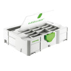 Festool Systainer T-LOC DF SYS 1 TL-DF Werkzeug Koffer lichtgrau koppelbar ( 497851 ) - Toolbrothers