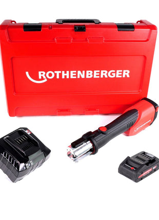 Rothenberger ROMAX 4000 Akku Pressmaschine 18V + 1x Akku 4,0Ah + Ladegerät + Koffer - Toolbrothers