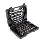 Gedore Red Ringratschenmaulschlüssel Satz 15° SW 8-19mm 16-tlg. ( R07203016 ) CrV Stahl im Koffer - Toolbrothers