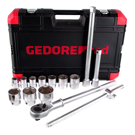 Gedore red Steckschlüssel-Satz 3/4" SW22-50mm 14tlg ( R78004014 ) im Transportkoffer - Toolbrothers