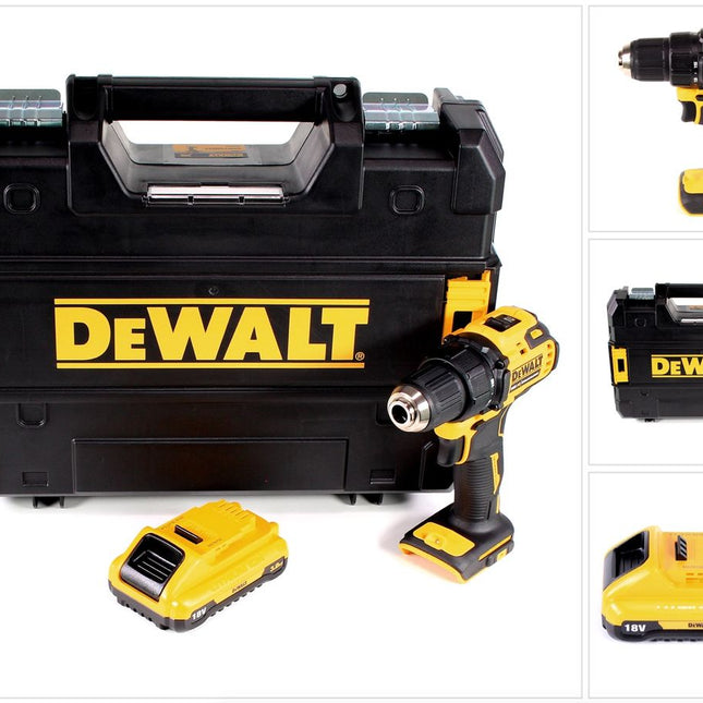 DeWalt DCD 708 NT Akku Bohrschrauber 18 V Li-Ion Brushless in TSTAK Box + 1 x 3,0 Ah Akku - ohne Ladegerät - Toolbrothers