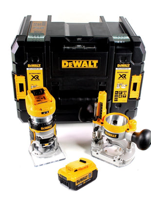 DeWalt DCW 604 NT Akku Kombifräse 18V 55mm + 1x Akku 4,0 Ah in TSTAK - ohne Ladegerät - Toolbrothers