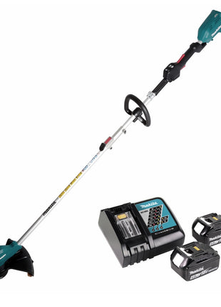 Makita DUR 188 LRM2 Akku Rasentrimmer 18V 250/300mm Brushless + 2x Akku 4,0Ah + Ladegerät - Toolbrothers