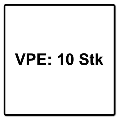 Komet Säbelsägeblatt PALLETS 225mm 10-10tpi 10 Stk. ( 2x 501.398 ) HSS-Bi-Metall - Toolbrothers