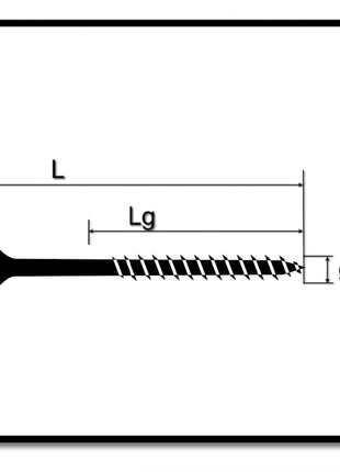 SPAX Fassadenschraube 5,0 x 100 mm Edelstahl A2 ( 0467000501003 ) 500 Stk Teilgewinde Mini Linsensenkkopf Torx T-STAR plus T20 CUT - Toolbrothers