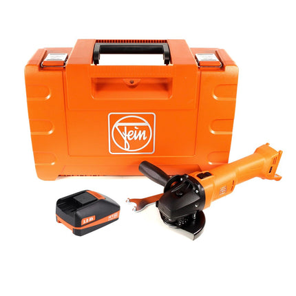 FEIN CCG 18-125 BL Akku Winkelschleifer 18V 125mm ( 71200262000 ) Set im Koffer mit 3,0 Ah Akku - ohne Lader - Toolbrothers