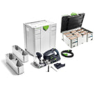 Festool DF 700 EQ-Plus Domino XL Dübelfräse 720W ( 574320 ) 70mm im Systainer + 306 tlg. Dübel-Set - Toolbrothers