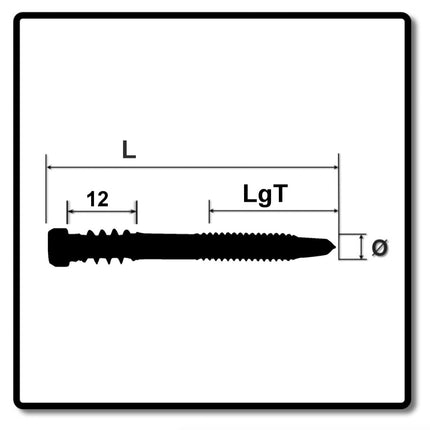 SPAX Terrassenschraube Alu 5,0 x 48 mm Edelstahl A2 ( 2x 0557000500483 ) 200 Stk Fixiergewinde Zylinderkopf Torx T-STAR Plus T25 Bohrspitze - Toolbrothers