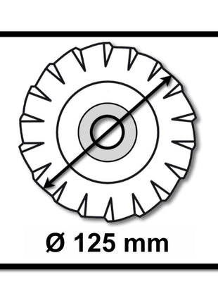 Bosch Fächerschleifscheiben X551 Expert for Metal 125mm, K40, 10 Stück ( 10x 2608606716 ) - Toolbrothers