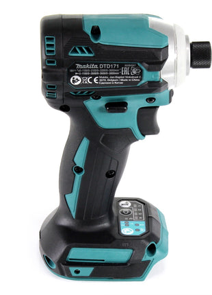 Makita DTD 171 M1 Akku Schlagschrauber 18 V 180 Nm 1/4" Brushless + 1x Akku 4,0 Ah - ohne Ladegerät - Toolbrothers