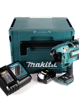 Makita DTR 180 RT1J Akku Bewehrungsverbinder 18 V Brushless für 0,8mm Bindedraht im Makpac + 1x 5,0Ah Akku + Ladegerät - Toolbrothers