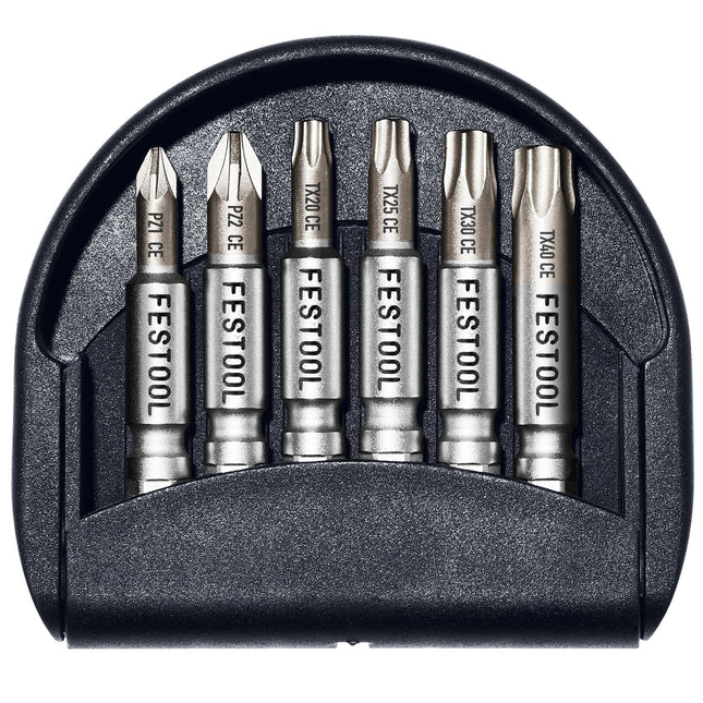 Festool CENTRO Bit-Set 6-pièces Assortiment d'embouts ( 205087 ) pour Perceuse-visseuse