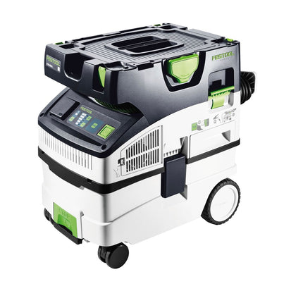 Festool CTM MIDI I CLEANTEC Absaugmobil ( 574822 ) Set mit 1x Nassfilter, 5x Filtersack und Bau Reinigungsset - Toolbrothers