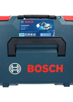 Bosch GKS 12V-26 Professional Akku Handkreissäge 12 V 85 mm ( 06016A1005 ) + 2x Akku 3,0 Ah + Ladegerät + L-Boxx - Toolbrothers