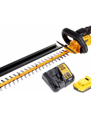 DeWalt DCM 563 D1 Akku Heckenschere 18V 55,8cm + 1x 2,0Ah Akku + Ladegerät - Toolbrothers