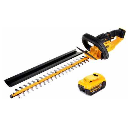 DeWalt DCM 563 PB Akku Heckenschere 18V 55,8cm + 1x 4,0Ah Akku - ohne Ladegerät - Toolbrothers