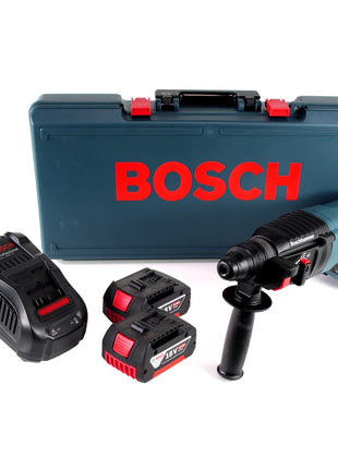 Bosch GBH 18V-26 D Akku Bohrhammer 18V 2,5J SDS-Plus im Handwerkerkoffer + 2x 6,0Ah Akku + Ladegerät - Toolbrothers